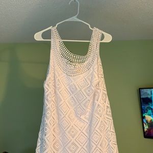 White dress